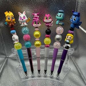 Beaded pens. Pens sold individually.